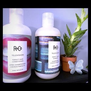 R+CO TELEVISION Perfect Hair Shampoo +Conditioner